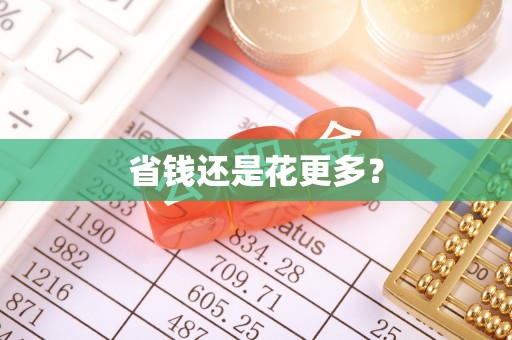 中和省钱还是花更多？