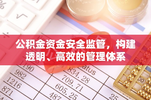 中和公积金资金安全监管，构建透明、高效的管理体系
