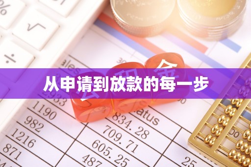 中和从申请到放款的每一步
