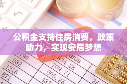 中和公积金支持住房消费，政策助力，实现安居梦想