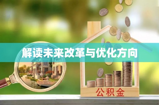中和解读未来改革与优化方向