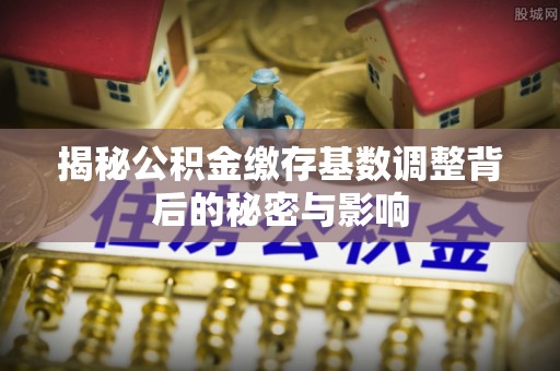 中和揭秘公积金缴存基数调整背后的秘密与影响