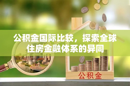 中和公积金国际比较，探索全球住房金融体系的异同