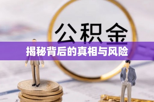 中和揭秘背后的真相与风险