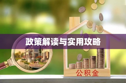 中和政策解读与实用攻略