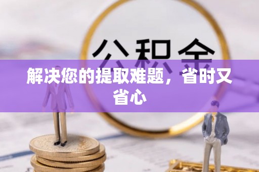 中和解决您的提取难题，省时又省心