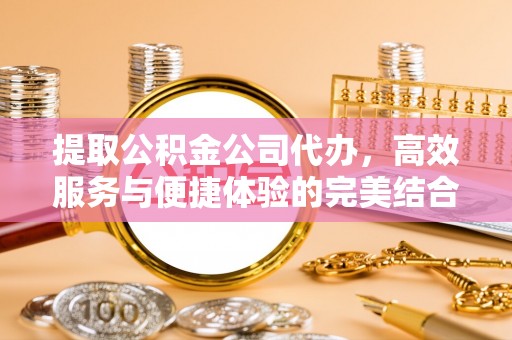中和提取公积金公司代办，高效服务与便捷体验的完美结合