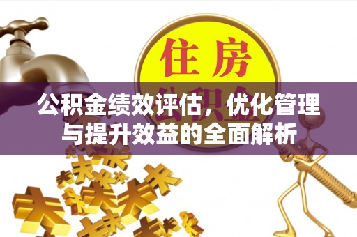 中和公积金绩效评估，优化管理与提升效益的全面解析