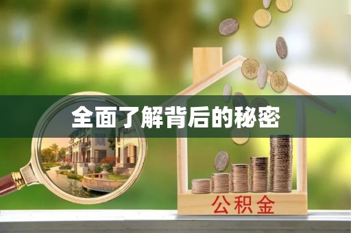 中和全面了解背后的秘密