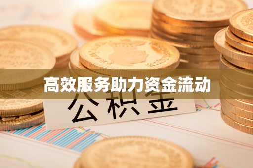 中和高效服务助力资金流动